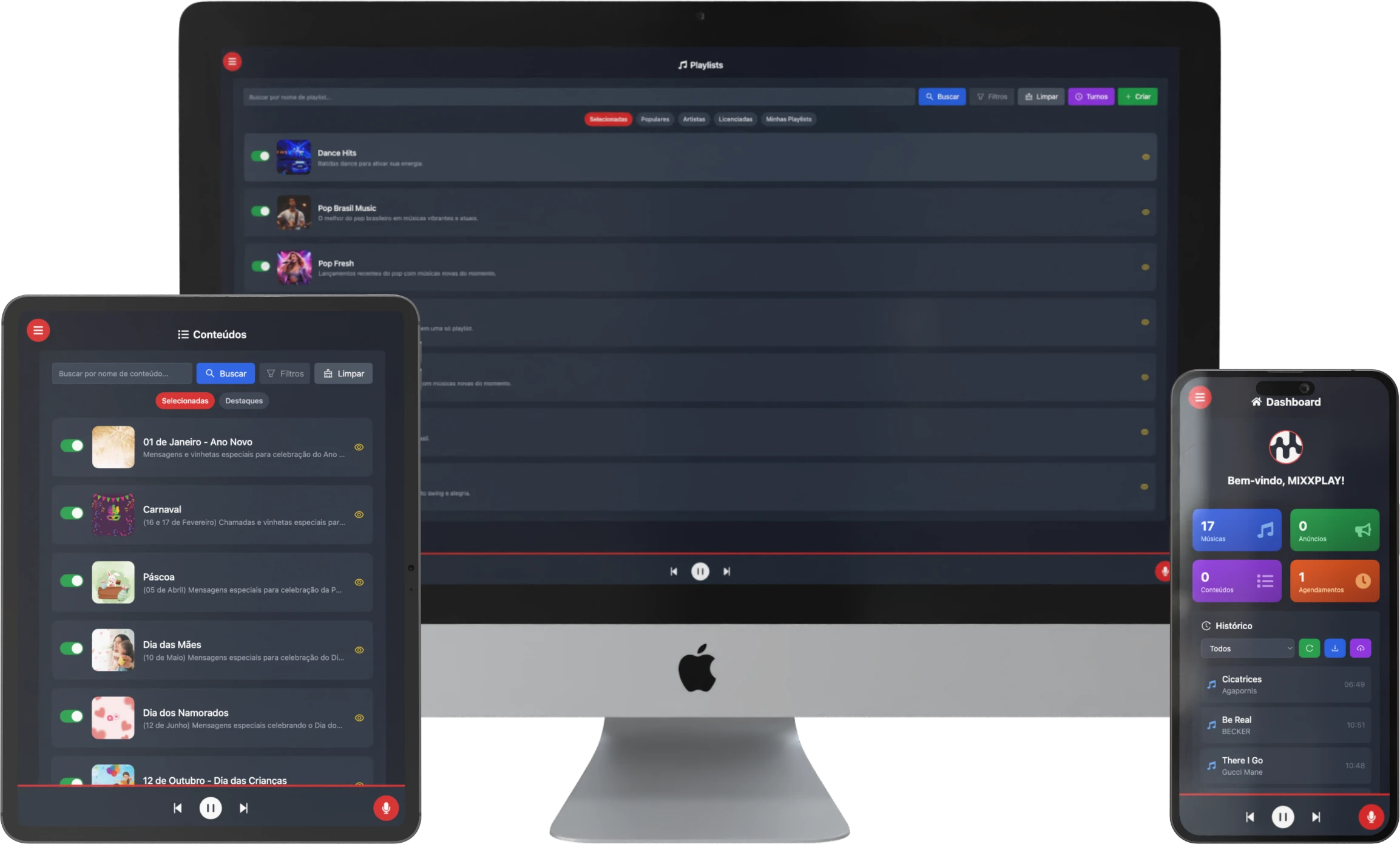 Plataforma MIXXPLAY - Multiplataforma